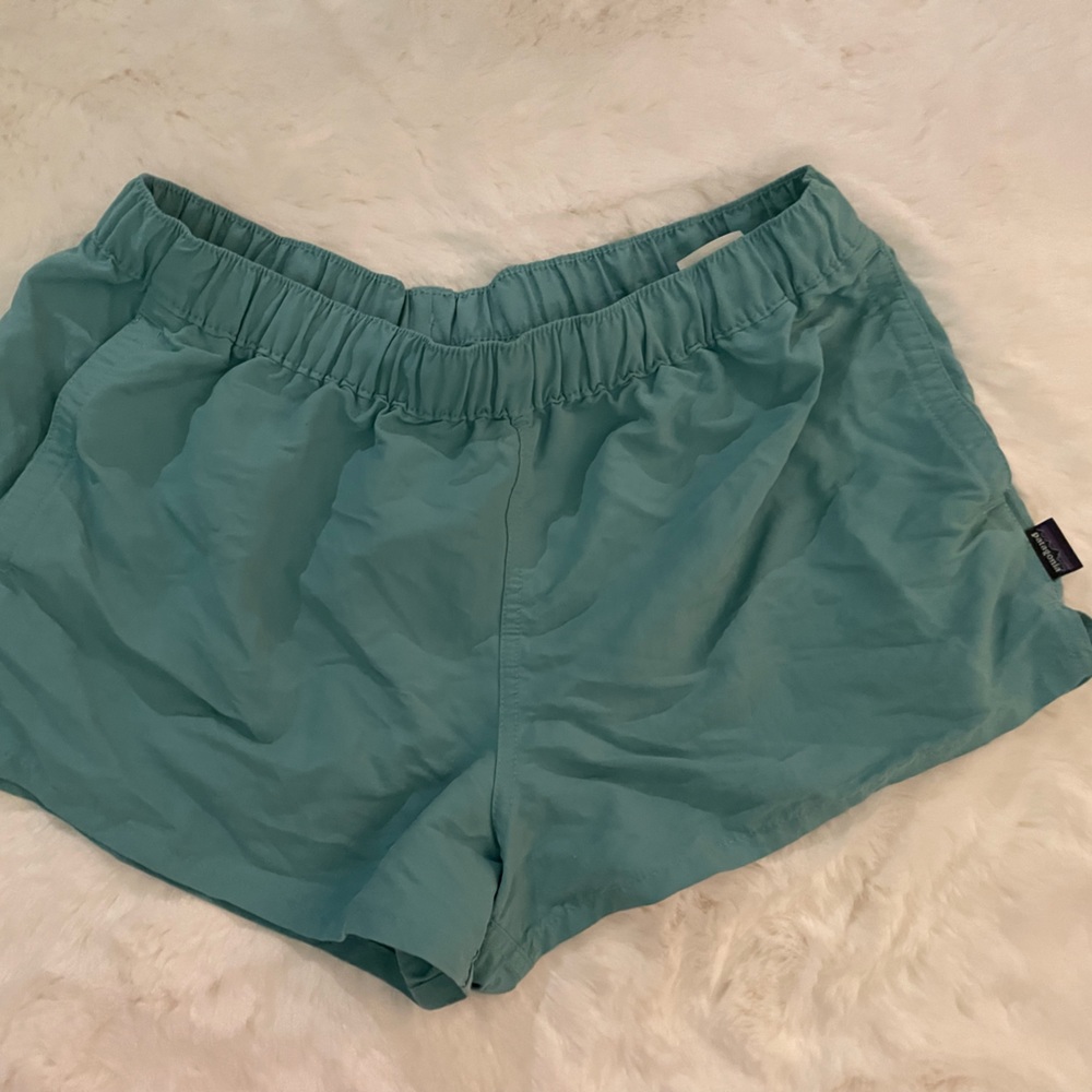 Patagonia Women's Athletic Shorts - Teal